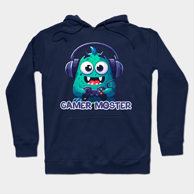 Gamer Monster 3 Hoodie by MagMuRe